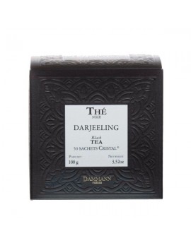 DARJEELING - Boite de 50 sachets cristal la brûlerie le Puy en Velay