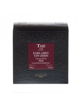 EARL GREY - Boite de 50 sachets cristal la brûlerie le Puy en Velay