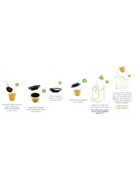 ECO Capsules compatibles NESPRESSO la brûlerie le Puy en Velay